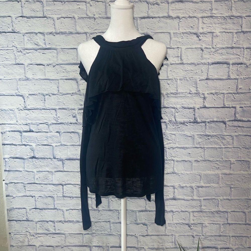 Nwt Chelsea & Violet long sleeve black top